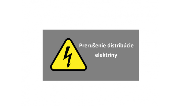 Fotka pre článok Oznámenie o prerušení distribúcie elektriny
